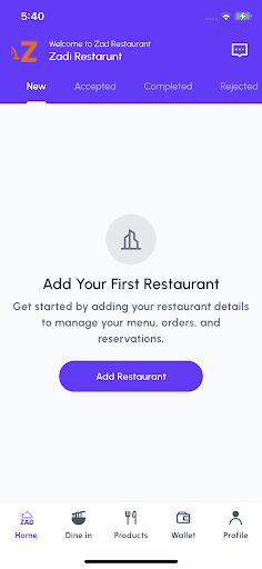 Zaadi - Restaurant Screenshot 4 - AppWisp.com