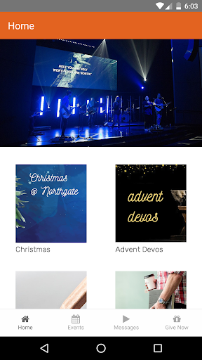 Android application Northgate Church Ramsey screenshort