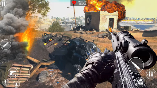 Android application Gun Strike: FPS Shooting Games screenshort