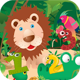 Animal Numbers Match for Kids icon
