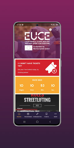 EUCE | EU Calisthenics Event Screen 2