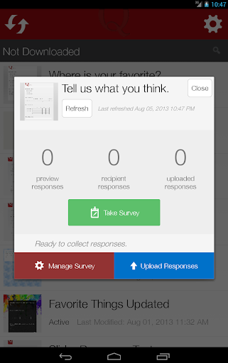 Qualtrics Surveys Screen 2