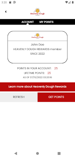 Heavenly Dough Pizza Screen 2