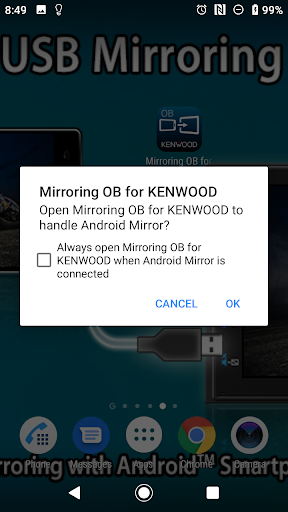 Mirroring OB for KENWOOD Screen 2