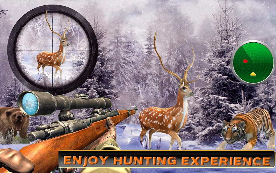 deer hunting: hunter games banner