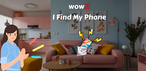 Android application Find My Phone by Clap, Whistle screenshort