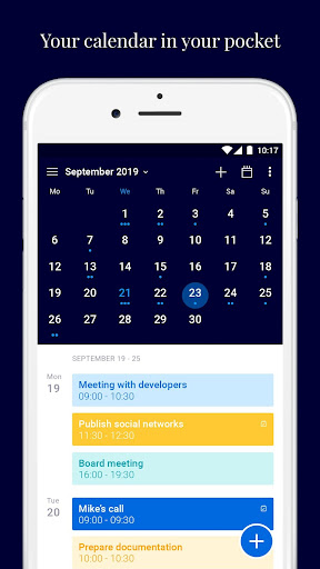 Android application Workdeck screenshort