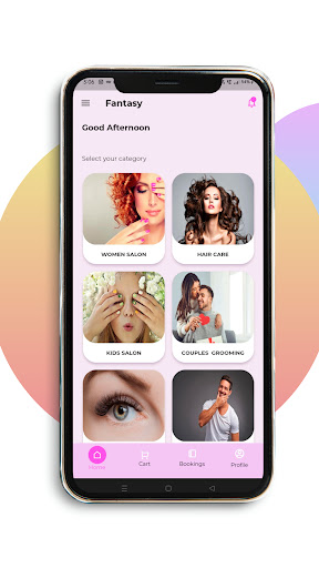 Android application Fantasy (Home Services) screenshort