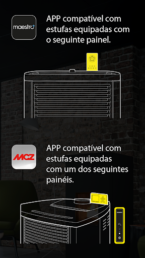 Visualização do aplicativo