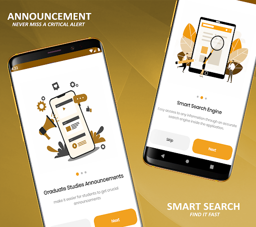 Android application GSP Graduate Studies Platform screenshort