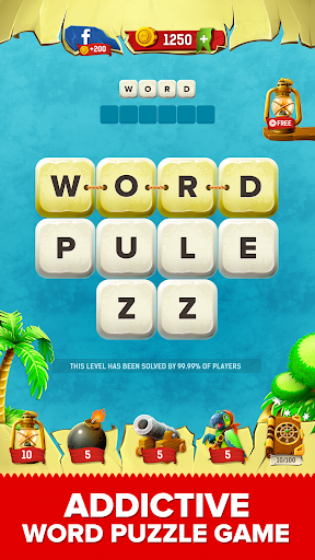 Mind Pirates: Word Puzzle Game. Word Search Game screenshots 1