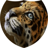 Lively leopard Live Wallpaper icon
