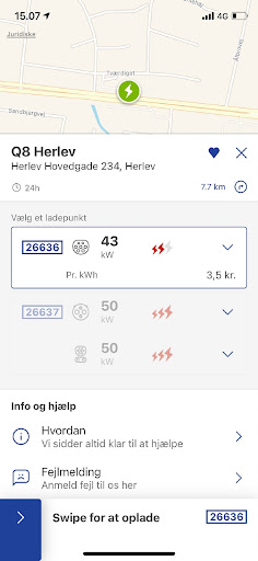 Q8 Opladning Screenshot 2 - AppWisp.com