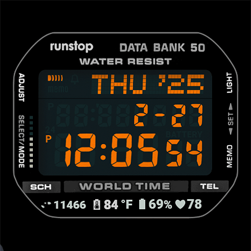 CASIO Data Bank Watch Face 2.0 Logo