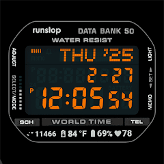 CASIO Data Bank Watch Face 2.0