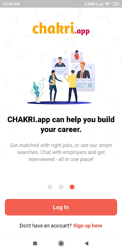 Android application CHAKRI.app screenshort