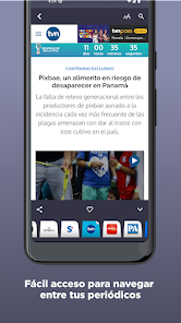 Screenshot 3 Periódicos Panameños android