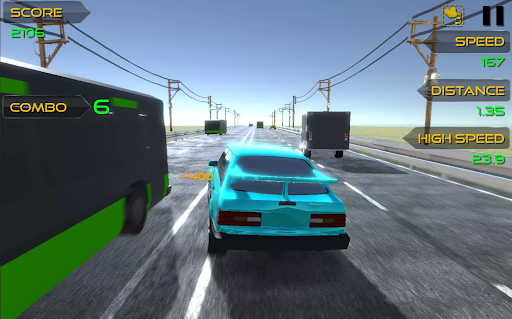 Android application Car Racing screenshort