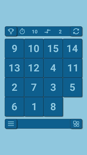 Android application 15 Puzzle screenshort
