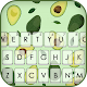 Avocado Doodle Keyboard Background