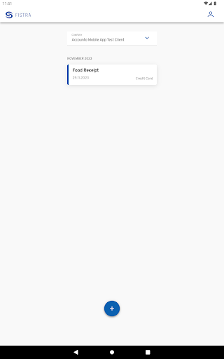 Android application Fistra screenshort