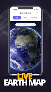 Живая карта Земли-3D-просмотр