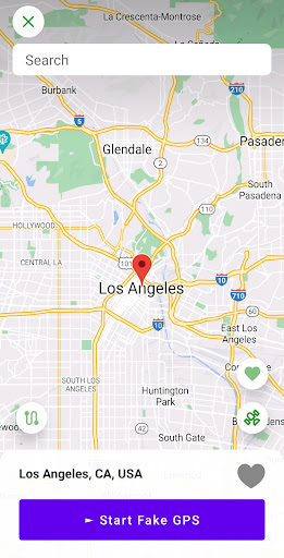 Android application Fake GPS Location Spoofer 2023 screenshort