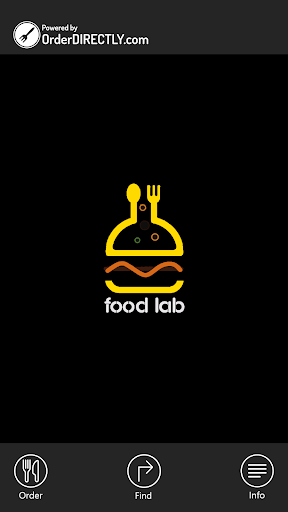 Android application Food lab, Preston screenshort