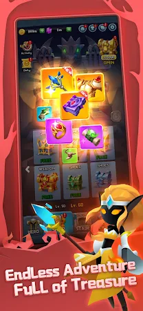 Game screenshot Chest Adventure: Idle RPG mod apk