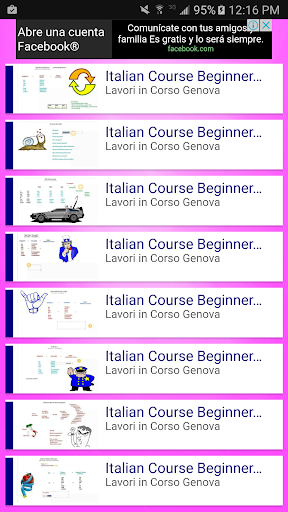 Aprende italiano screenshot 4