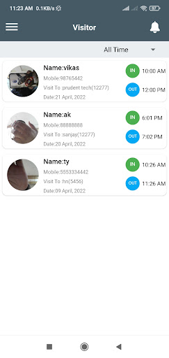 Guard Master Admin Screen 3