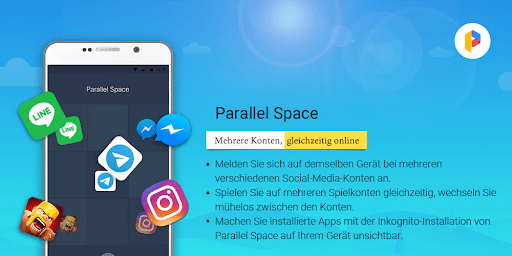Parallel Space - App klonen screenshot 5