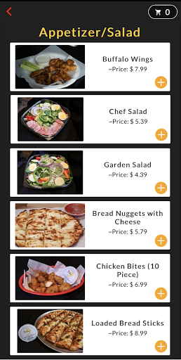 Pizza9 Screen 3