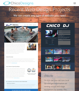 Web Design Screenshot