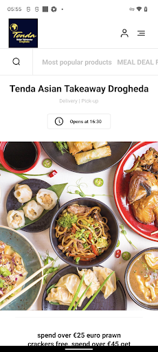 Android application Tenda Asian Takeaway Drogheda screenshort