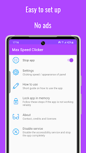 Max Speed - Auto Clicker
