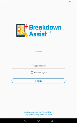 Android application Breakdown Assist screenshort