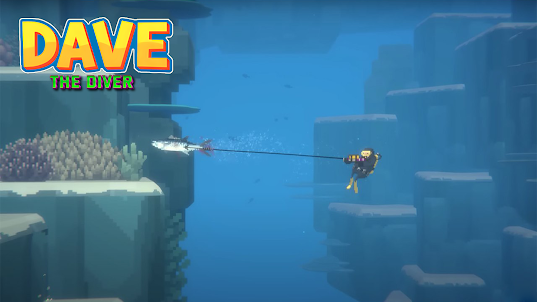 Dave The Diver swimming Game