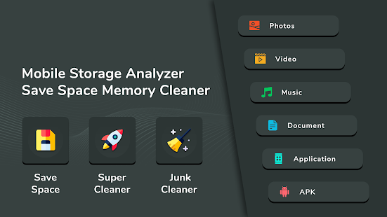 Mobile Storage Analyzer: Save Space Memory Cleaner Screenshot