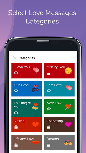 Love Messages Screen 3