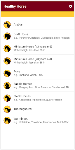 Healthy Horse - Determining a Screen 2