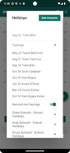 Jewish Calendar & Converter