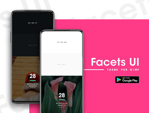 Android application Facets UI for KLWP screenshort