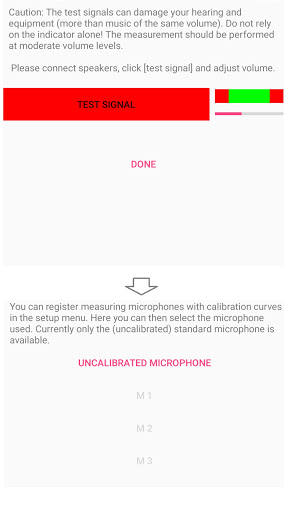 Room Acoustics Meter Screen 2