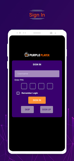 Purple Player