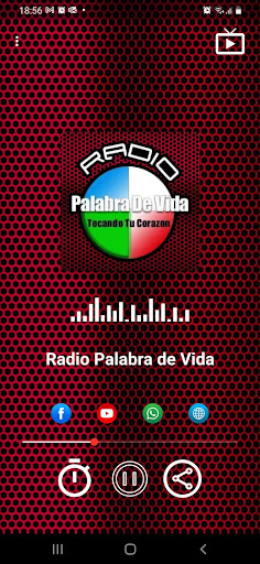 Android application Radio Palabra De Vida screenshort
