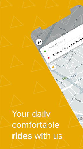 Android application Umi Rides screenshort