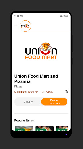 Union Food Mart and Pizzaria