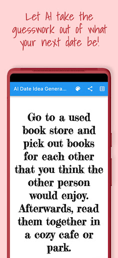 Android application AI Date Night screenshort