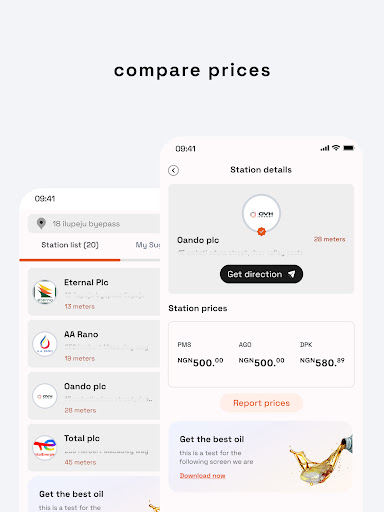 Fuel Price NG Screen 2